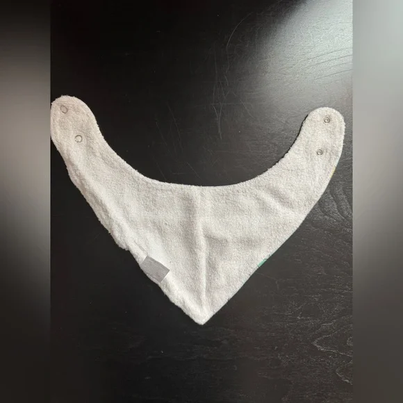 Little Sleepies Blue Elephants Bib - Picture 3 of 3